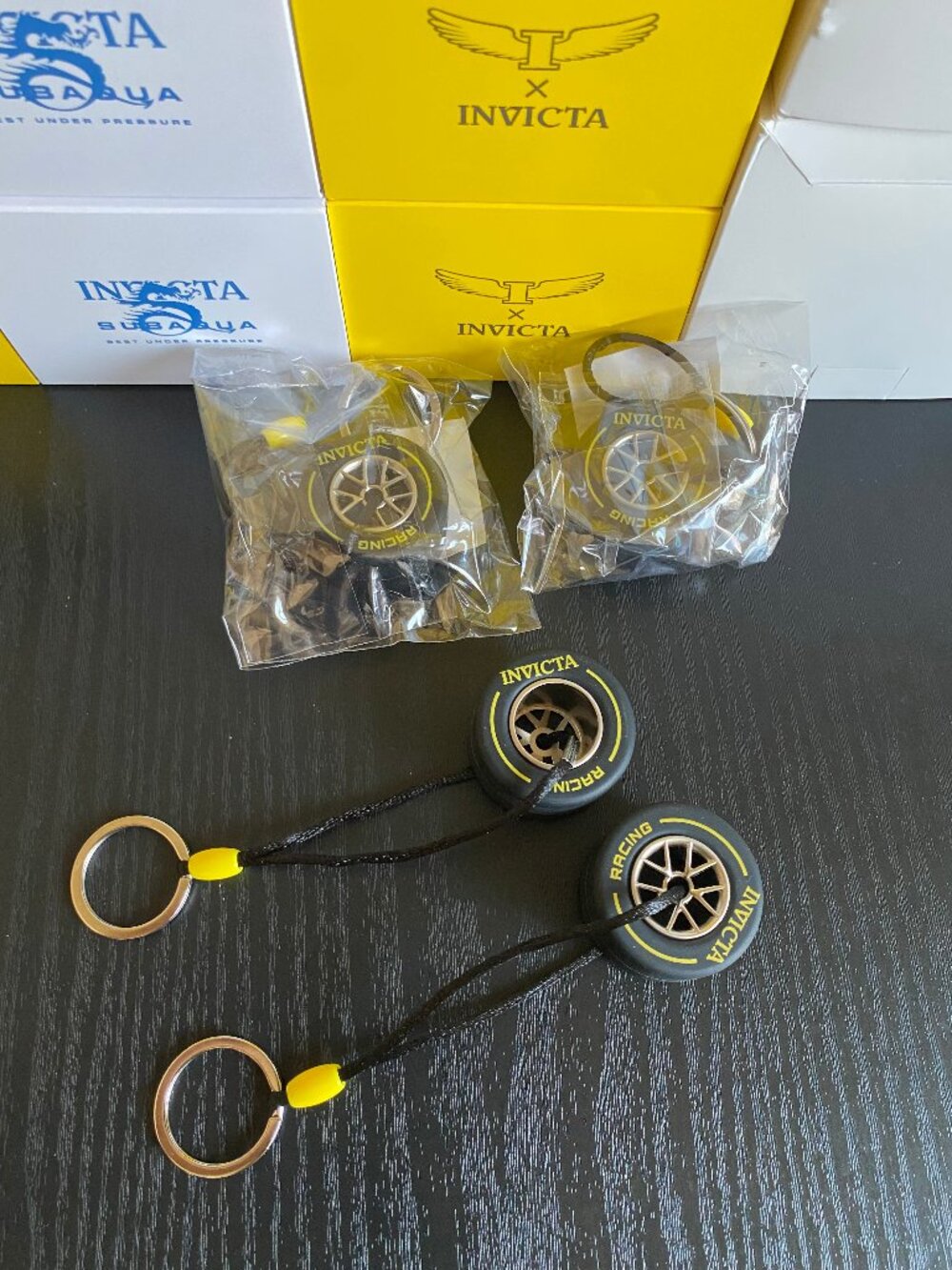 Invicta Racing Key Chain